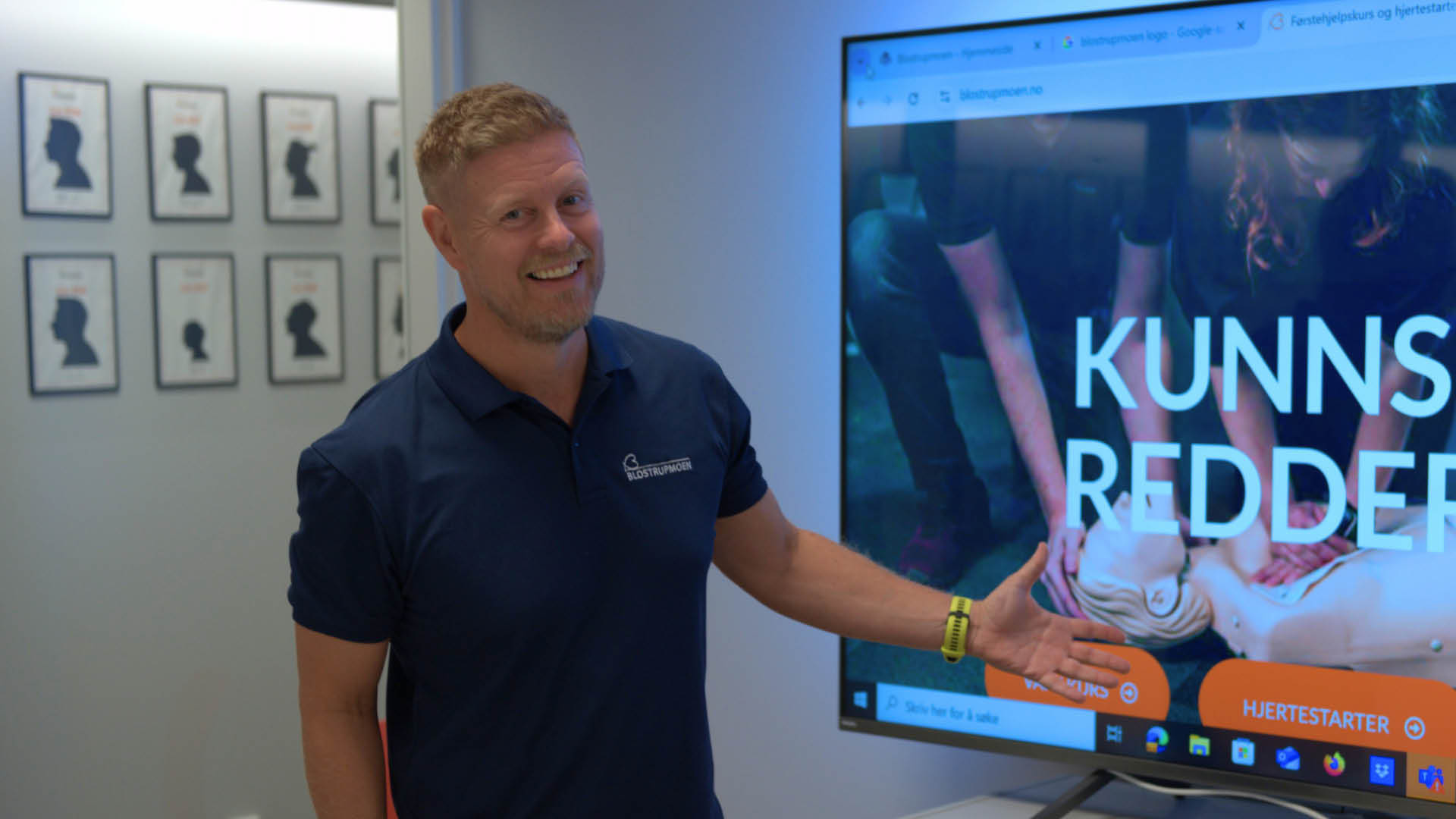 Seniorinstruktør Jon Bjørn Ofeigson