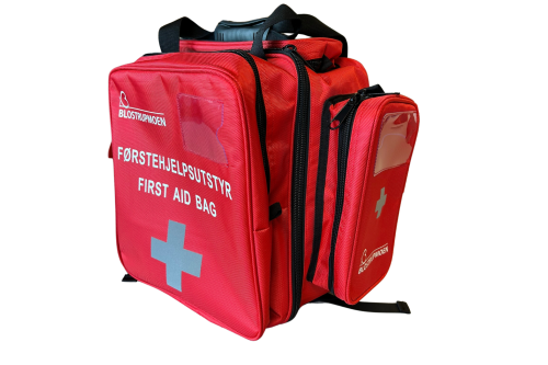 En akuttsekk som er lukket